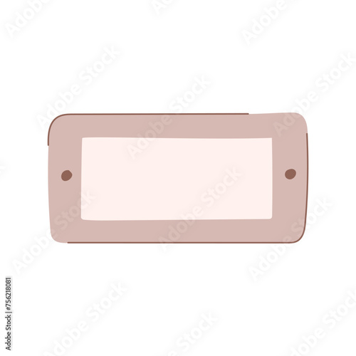 plaque nameplate cartoon vector illustration