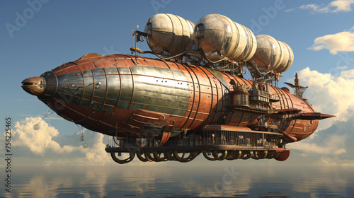 Giant airship cruisers