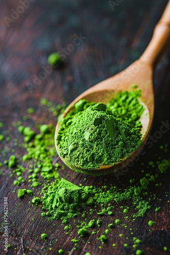 Green Matcha Powder A Superfood for a Healthy Lifestyle Generative AI