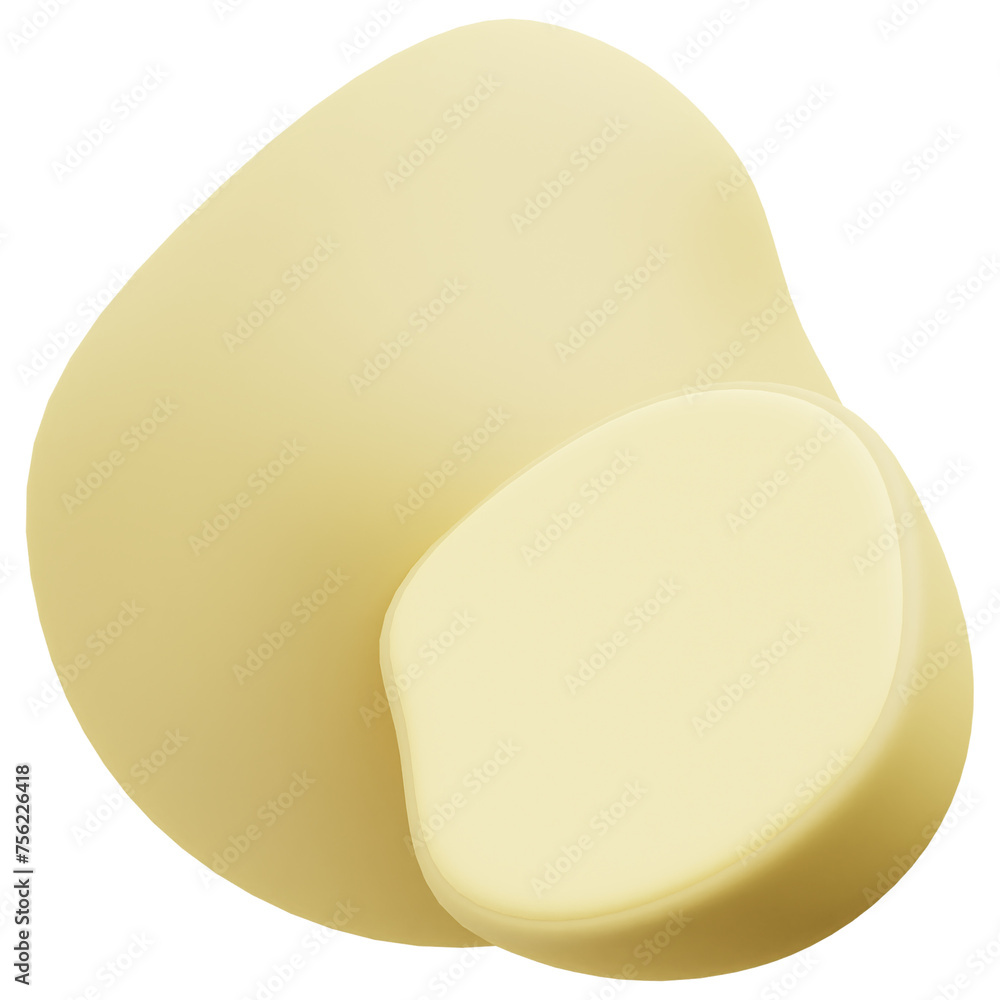 Half Slice Potato Half Slice Potato
