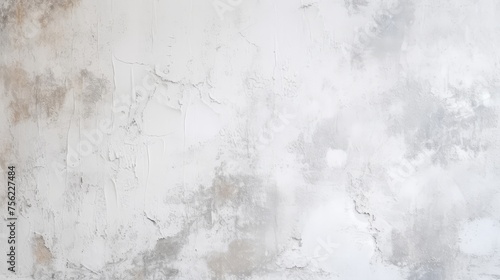 Soft white painted concrete wall. Generative AI