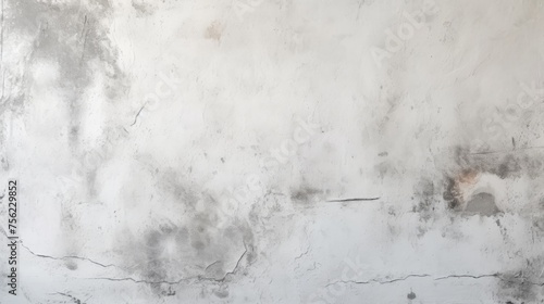 Soft white painted concrete wall. Generative AI