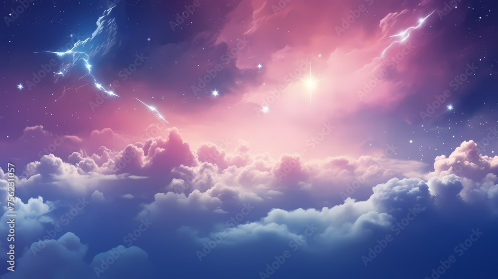Clouds as abstract pink background Clouds as abstract pink background