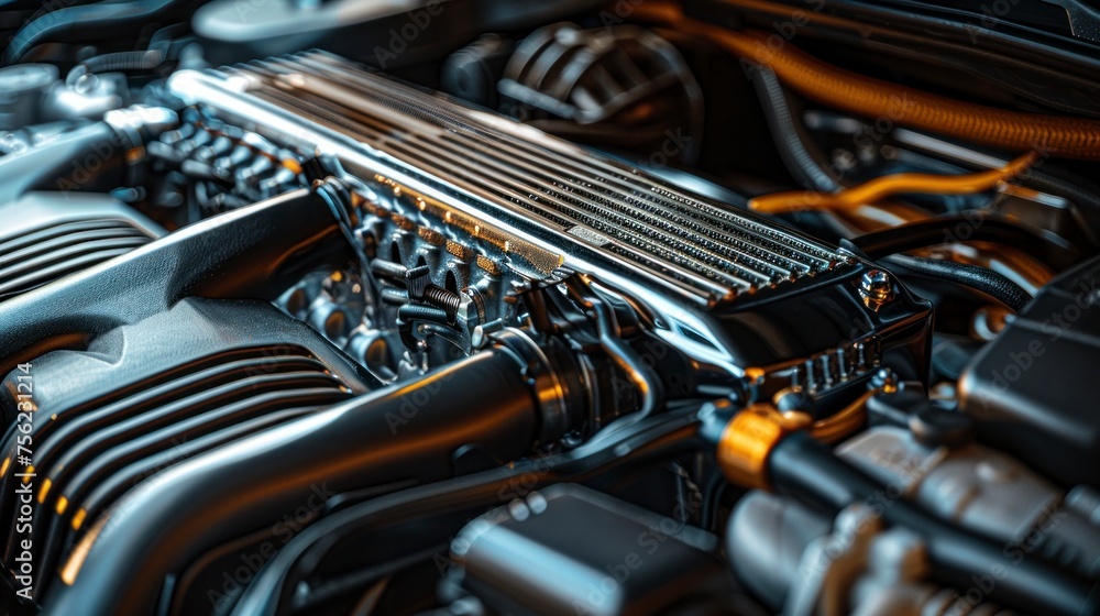The spare automotive radiator part sat in the corner, quietly cooling the water to prevent overheating and releasing steam into the air. The spare automotive radiator part sat in the corner, quietly cooling the water to prevent overheating and releasing steam into the air.