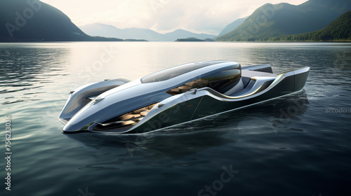 Hydrogen fuel cell boats transportation © Anas