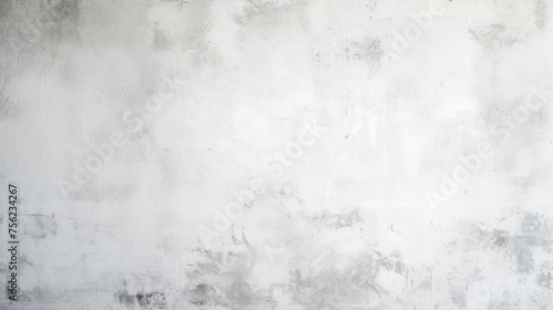 Soft white painted concrete wall. Generative AI