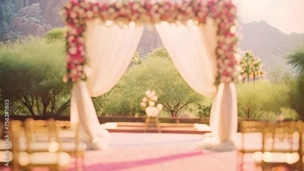 outdoor wedding decorations Video 4K outdoor wedding decorations Video 4K