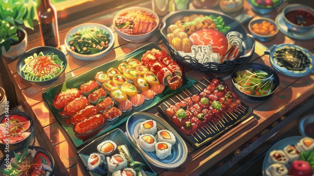 Feast of Delights: Anime Food Extravaganza