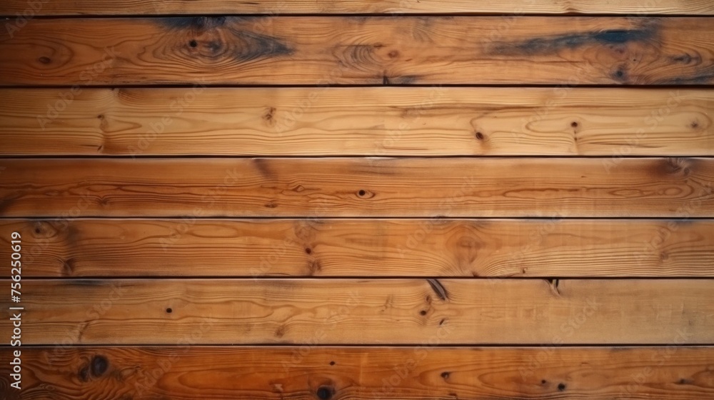 Fototapeta premium Wooden floor background. Generative AI