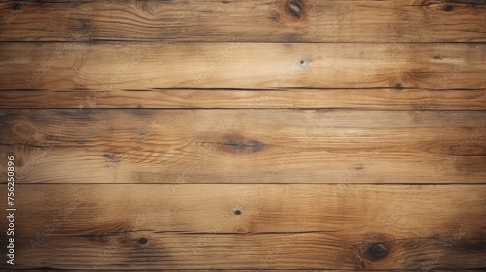 Fototapeta premium Wooden floor background. Generative AI