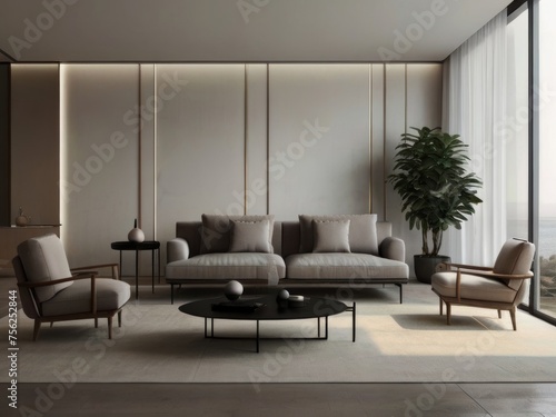 Stylish Interior Design for a Cozy Living Room