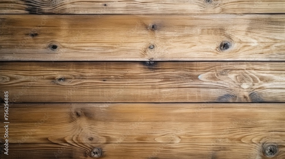 Fototapeta premium Wooden floor background. Generative AI