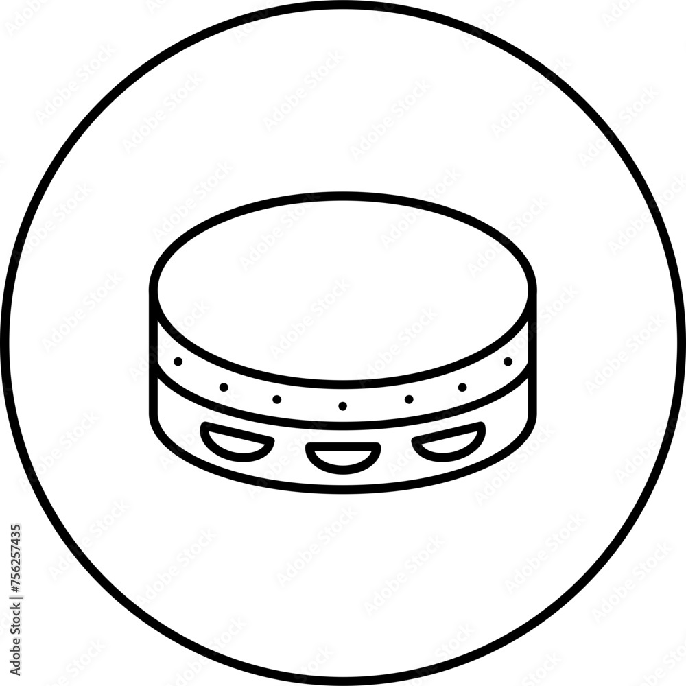 Tambourine Icon Tambourine Icon