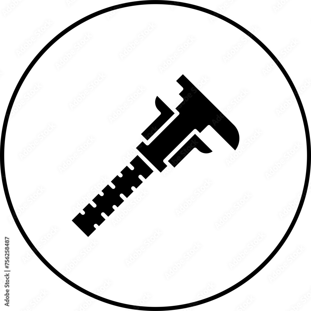 Vernier Caliper Icon Vernier Caliper Icon