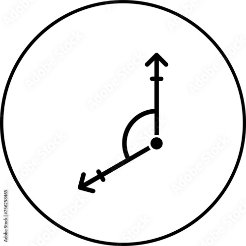 Reflex Angle Icon