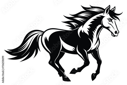 a vectors art horse icon vector set illustration 14.eps