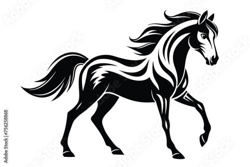 a vectors art horse icon vector set illustration 16.eps