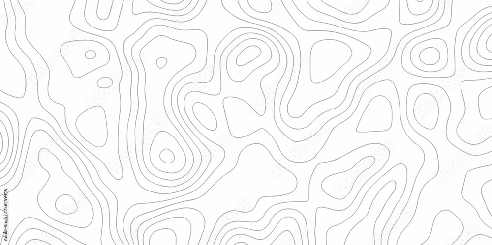 Vecteur Stock Abstract Lines Topographic contour lines vector map ...