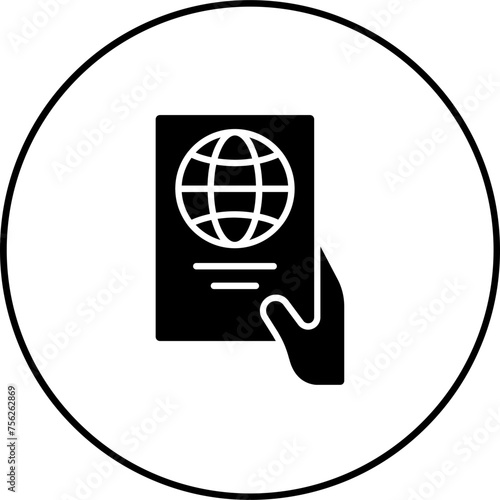 Passport control Icon