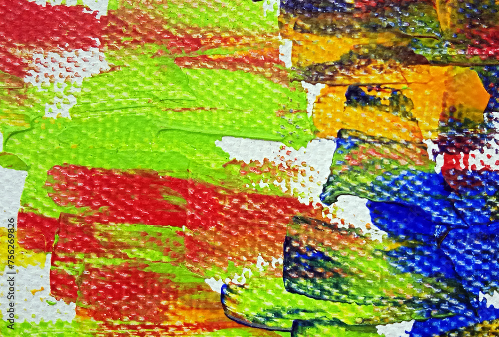 brush stroke  painting Abstract oil color Background	