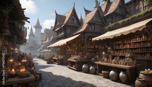 A Realistic Fantasy Marketplace (4)