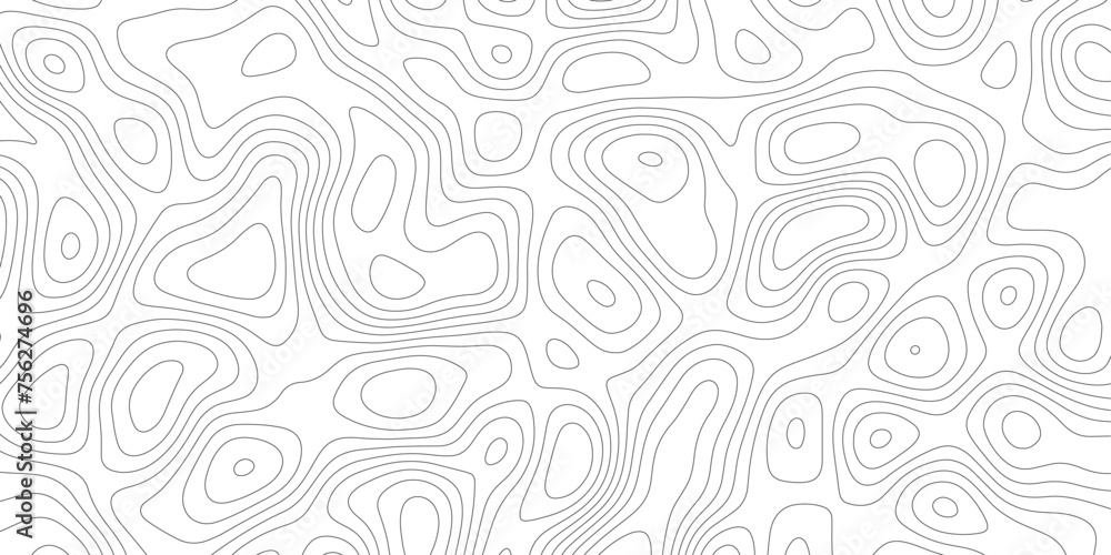 White wave paper,round strokes map of clean modern desktop wallpaper.map background,topography vector geography scheme strokes on curved lines topographic contours.
