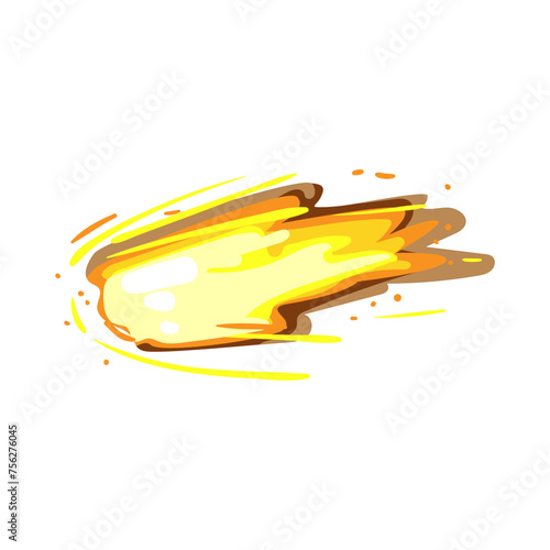 bullet gun flash cartoon. muzzle smoke, effect explosion, bomb fire bullet gun flash sign. isolated symbol vector illustration
