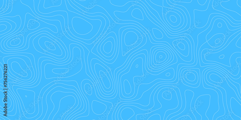 Sky blue topography vector.topology.map of soft lines topography lines vector.terrain path,geography scheme clean modern high quality.topographic contours.
