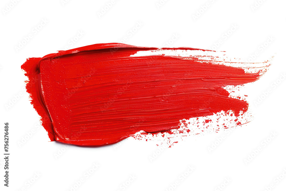 red paint color brush stroke isolated on white or transparent png red paint color brush stroke isolated on white or transparent png