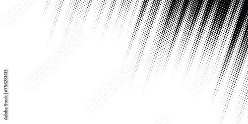 Dots halftone putih & biru pola warna gradien grunge tekstur latar belakang. Dots pop art komik olahraga gaya vektor ilustrasi modern photo