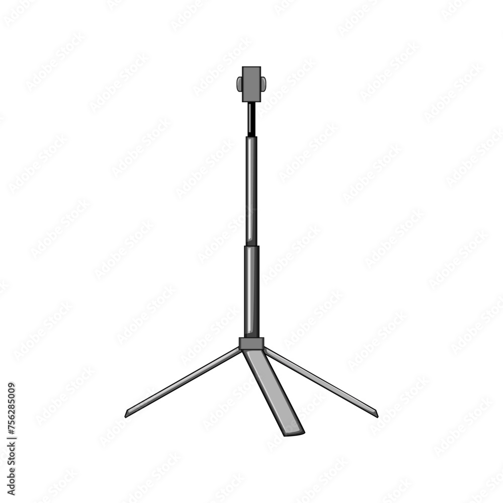 holder phone tripod cartoon. cell screen, selfie mini, stick table holder phone tripod sign. isolated symbol vector illustration holder phone tripod cartoon. cell screen, selfie mini, stick table holder phone tripod sign. isolated symbol vector illustration