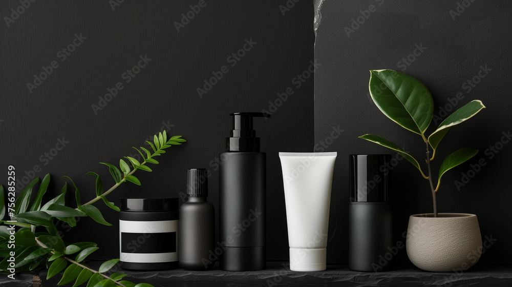 Cosmetic Packaging for Creams and Liquids, Product Presentation Cosmetic Packaging for Creams and Liquids, Product Presentation