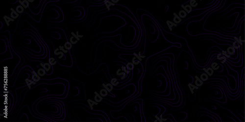 Black soft lines,map of.terrain path curved reliefs.clean modern.topographic contours map background vector design curved lines.topography vector wave paper. 