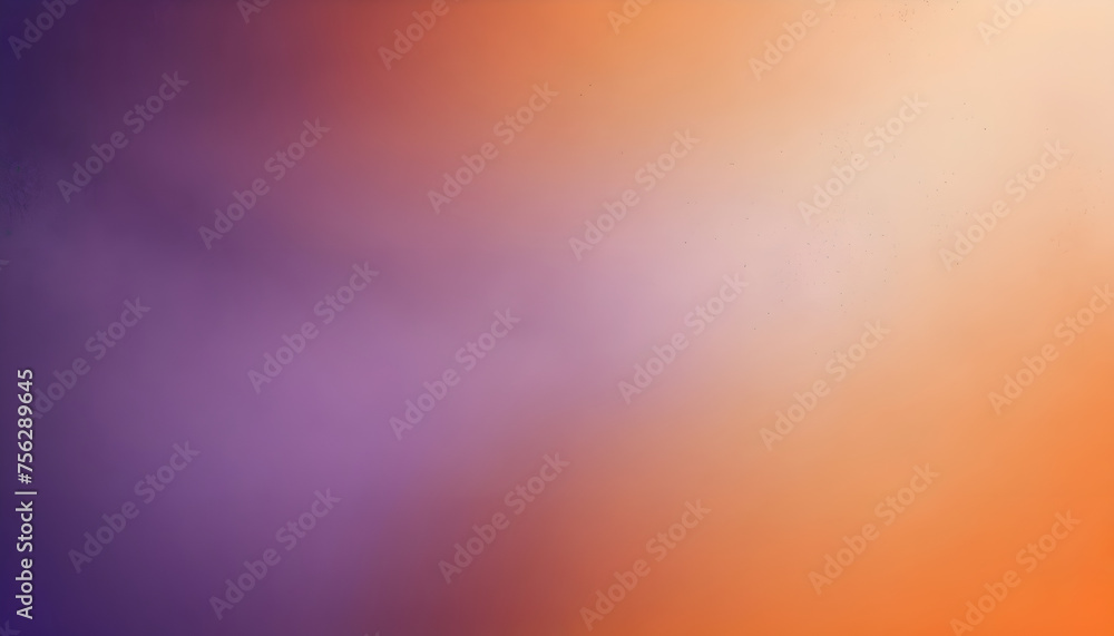 orange purple shade , grainy noise grungy spray texture color gradient rough abstract retro vibe background , template empty space shine bright light and glow 
