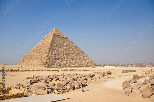 Egypt. Cairo. Ancient pyramids. Giza