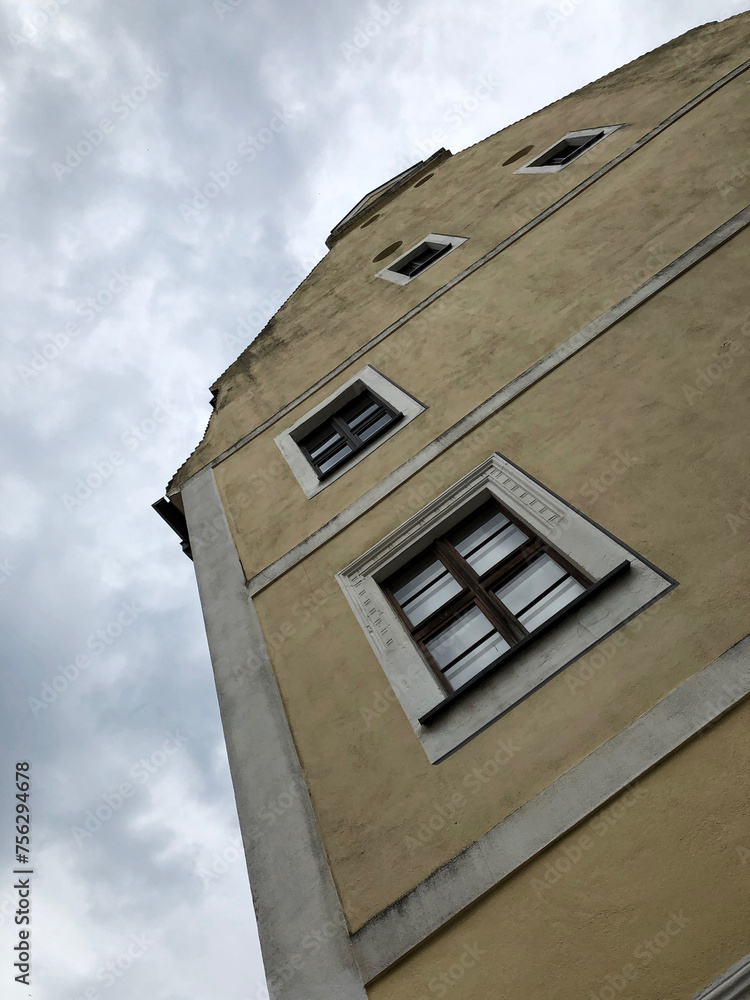 Obraz premium Historical building in Pirna old town, Germany