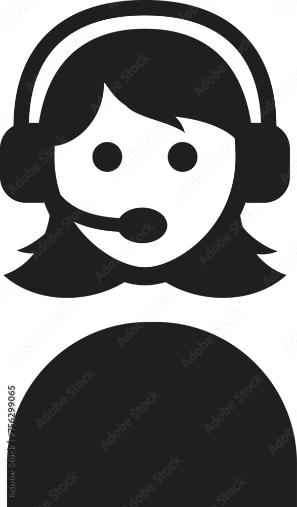 Calling women vector, on white background. Calling women vector, on white background.