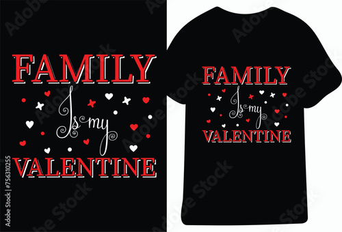 Valentine's day t-Shirt Design vector