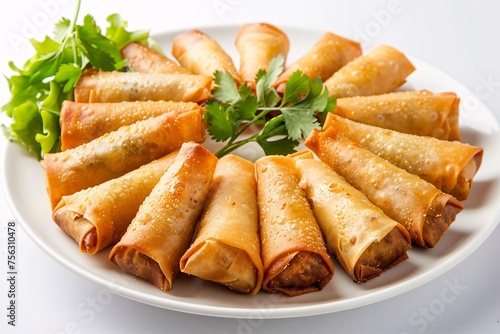 Satisfy Your Cravings with These Delicious Spring Rolls Generative AI