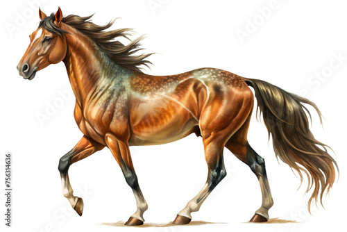 horse on a transparent background