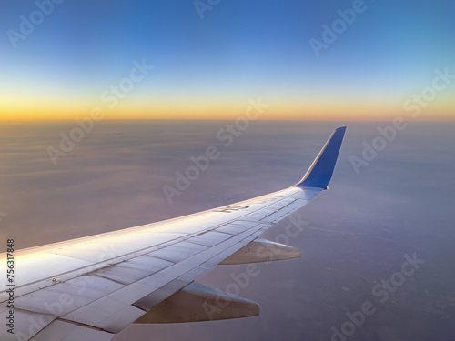 View from Boeing 737-800 in bangkok thailand