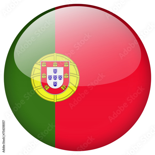 Portugal flag button.