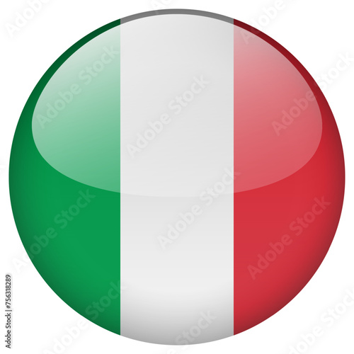 Italy flag button.