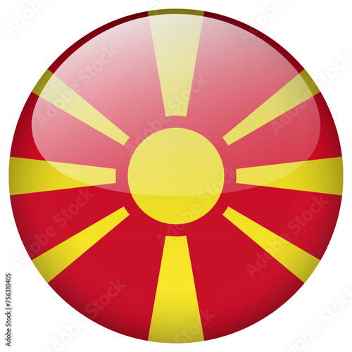 North Macedonia flag button.