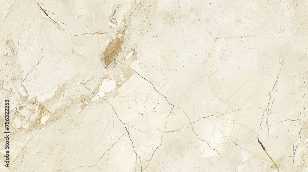 Naklejka premium beige marble texture in natural light, showcasing its timeless elegance and subtle veining. SEAMLESS PATTERN