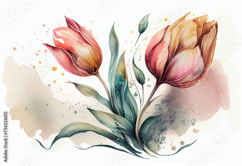 bouquet of tulips