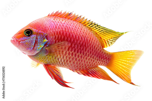 Tilapia, beautiful colors, freshwater fish