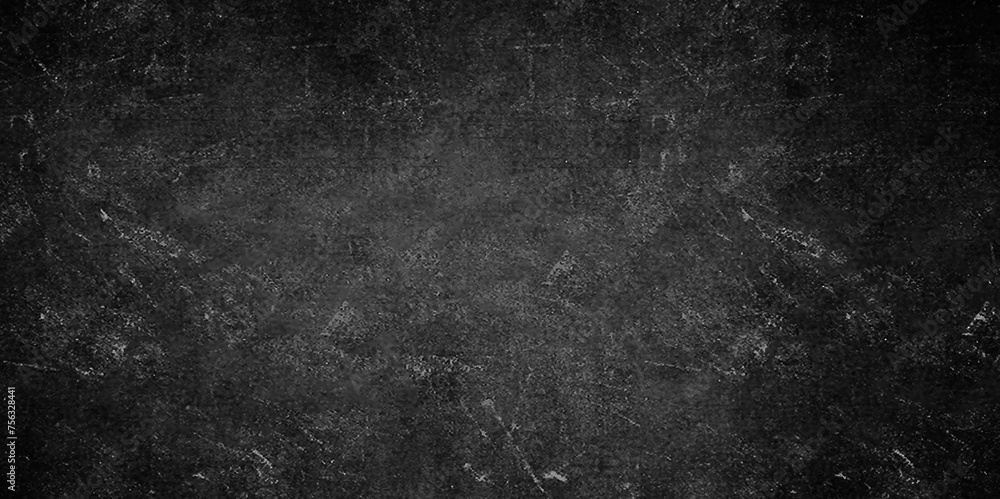 Fototapeta premium Distressed Rough Black cracked wall slate texture wall grunge backdrop rough background, dark concrete floor or old grunge background. black concrete wall , grunge stone texture bakground.