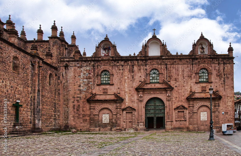 The Church of the Triunfo, located in Cusco (Cuzco), Peru.