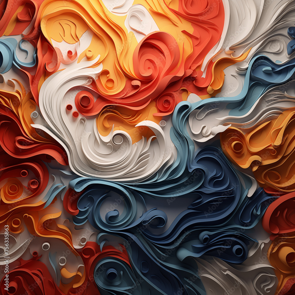 abstract background with flames abstract background with flames